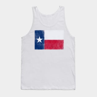 Texas Flag distressed Tank Top